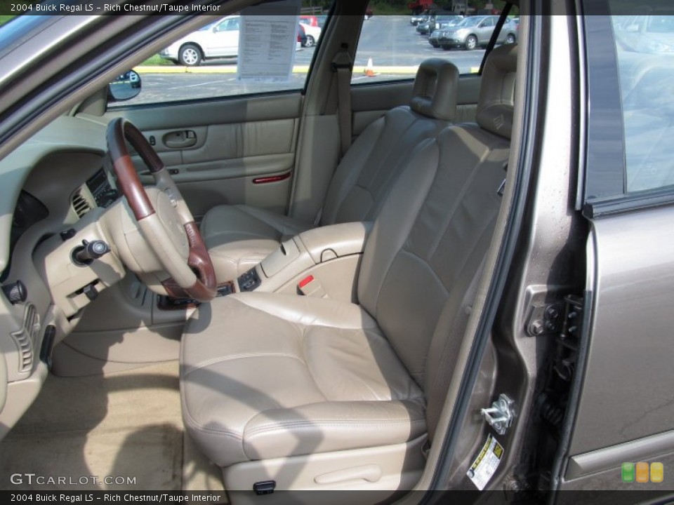 Rich Chestnut/Taupe Interior Photo for the 2004 Buick Regal LS #52623152