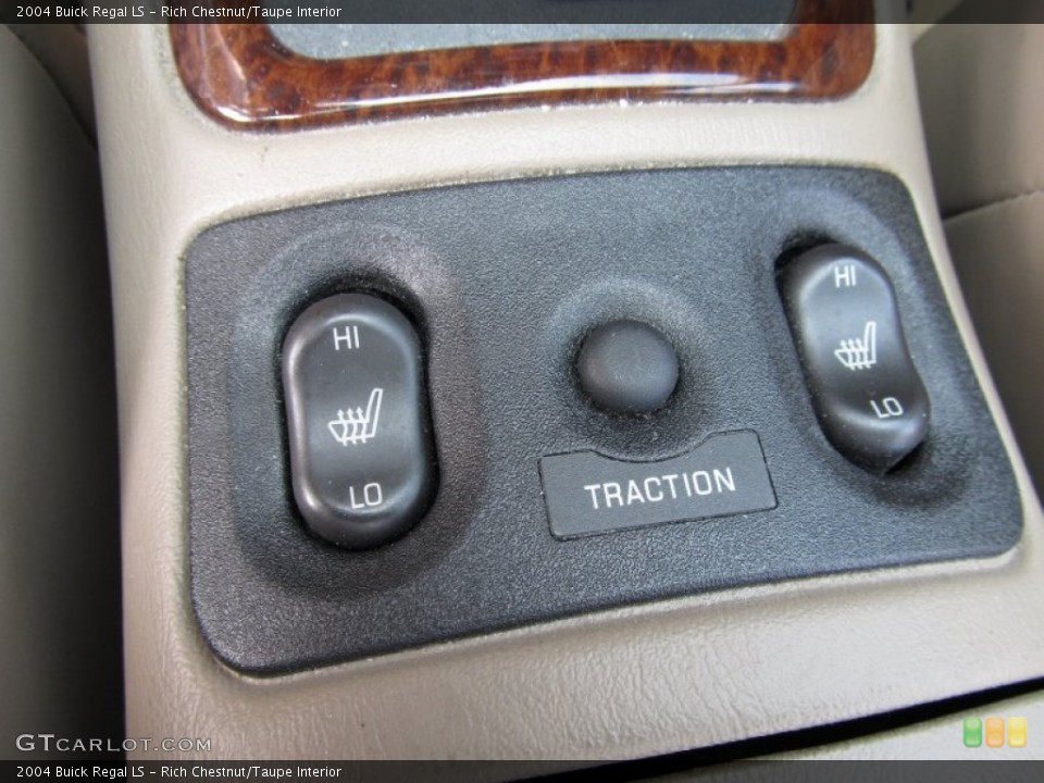 Rich Chestnut/Taupe Interior Controls for the 2004 Buick Regal LS #52623248