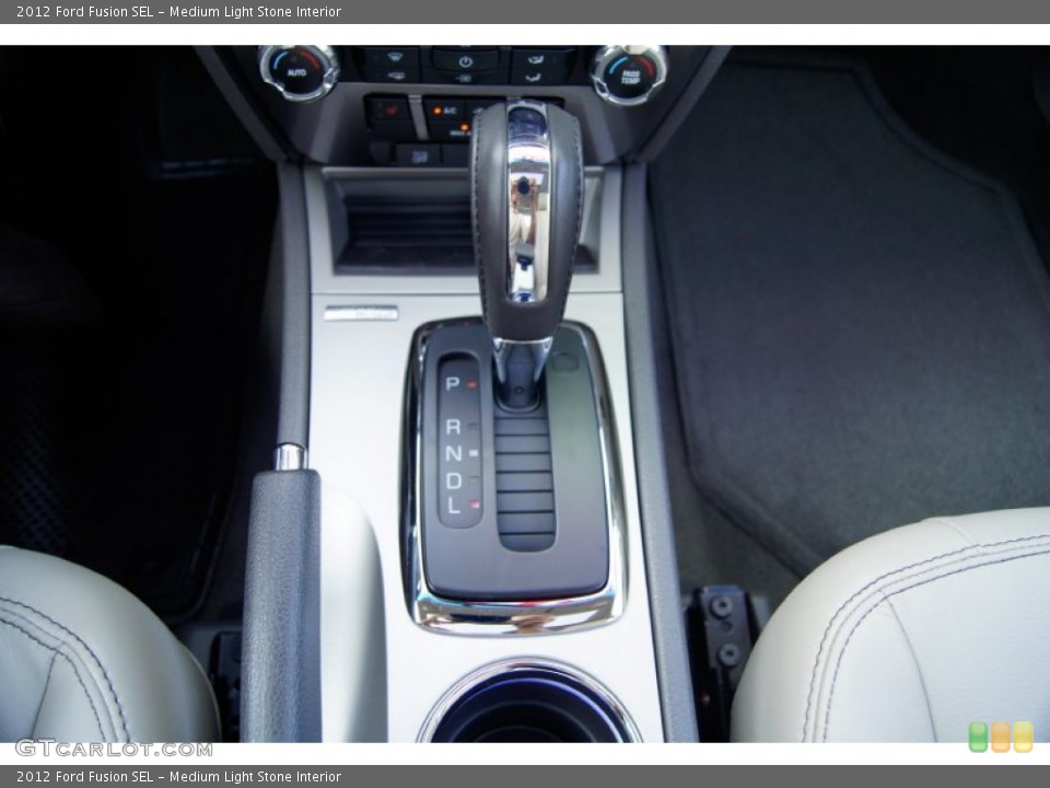 Medium Light Stone Interior Transmission for the 2012 Ford Fusion SEL #52623962