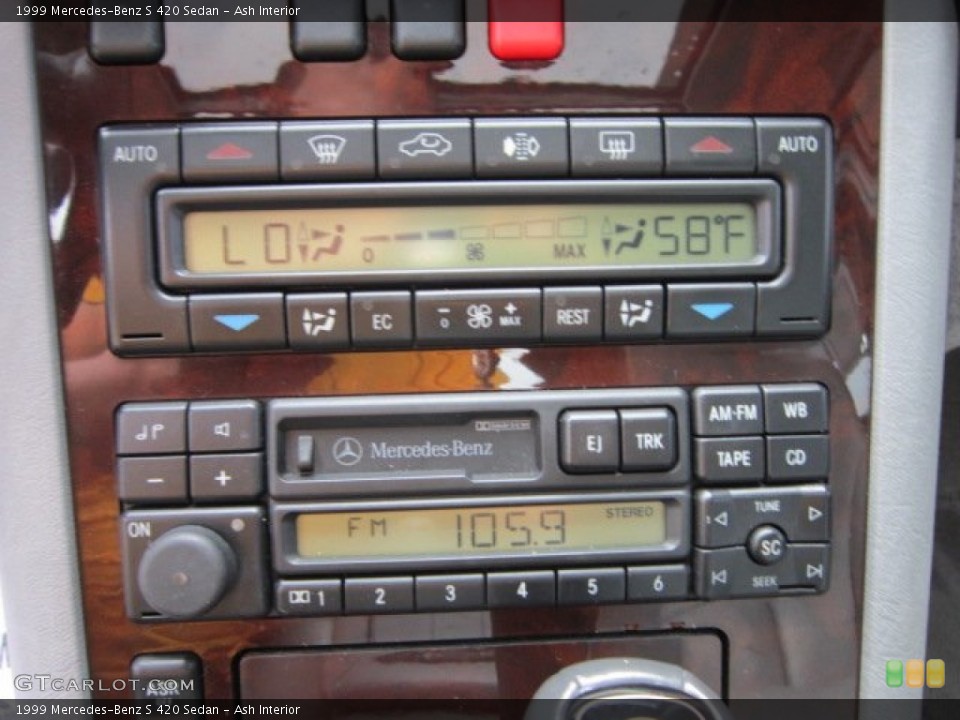 Ash Interior Controls for the 1999 Mercedes-Benz S 420 Sedan #52625672