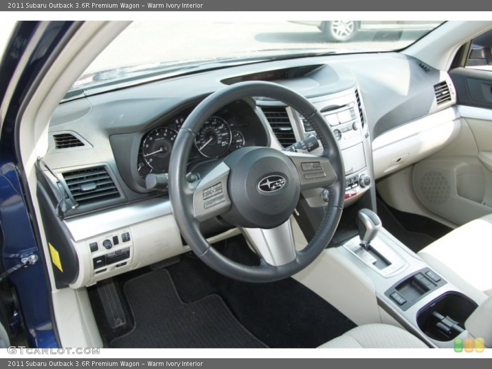 Warm Ivory Interior Photo for the 2011 Subaru Outback 3.6R Premium Wagon #52625675