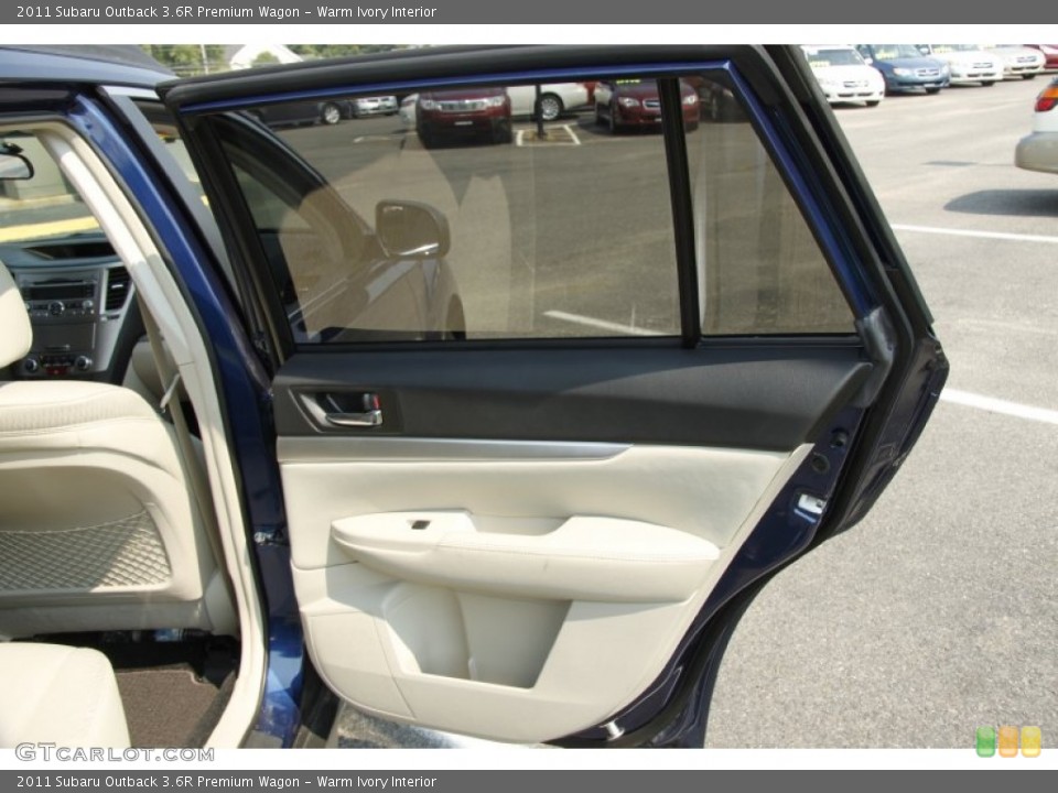 Warm Ivory Interior Door Panel for the 2011 Subaru Outback 3.6R Premium Wagon #52625819