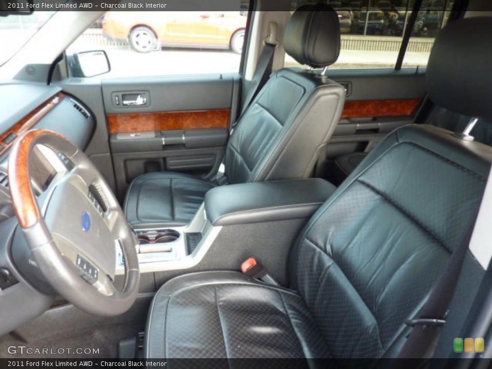 Charcoal Black Interior Photo for the 2011 Ford Flex Limited AWD #52626656
