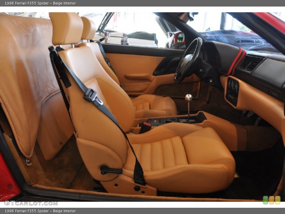 Beige 1996 Ferrari F355 Interiors