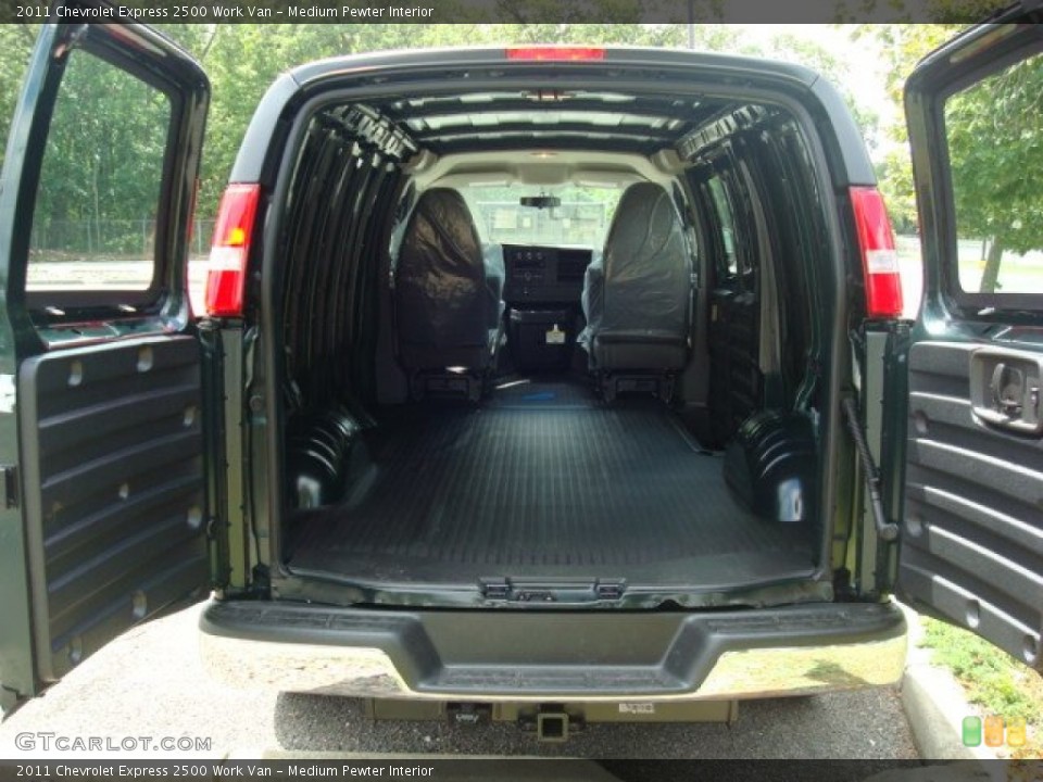 Medium Pewter Interior Trunk for the 2011 Chevrolet Express 2500 Work Van #52629890