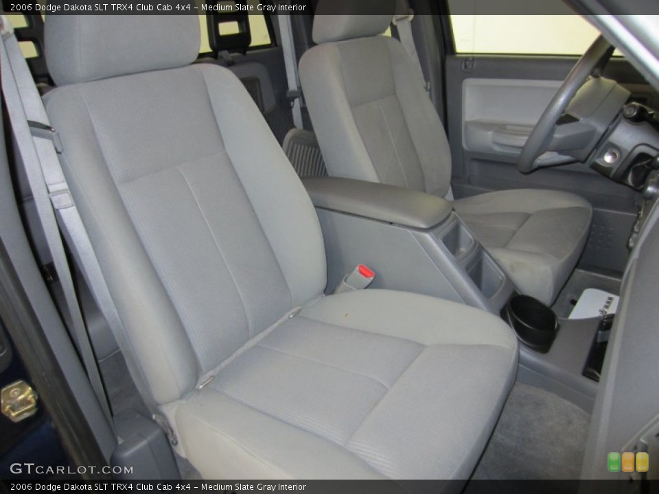 Medium Slate Gray Interior Photo for the 2006 Dodge Dakota SLT TRX4 Club Cab 4x4 #52630691