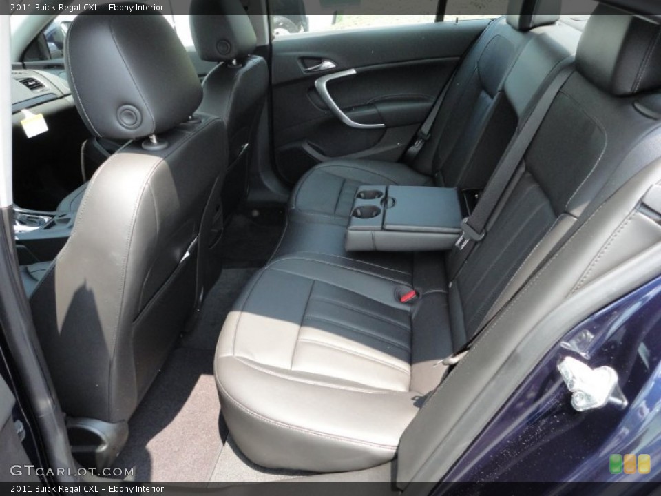 Ebony Interior Photo for the 2011 Buick Regal CXL #52632038