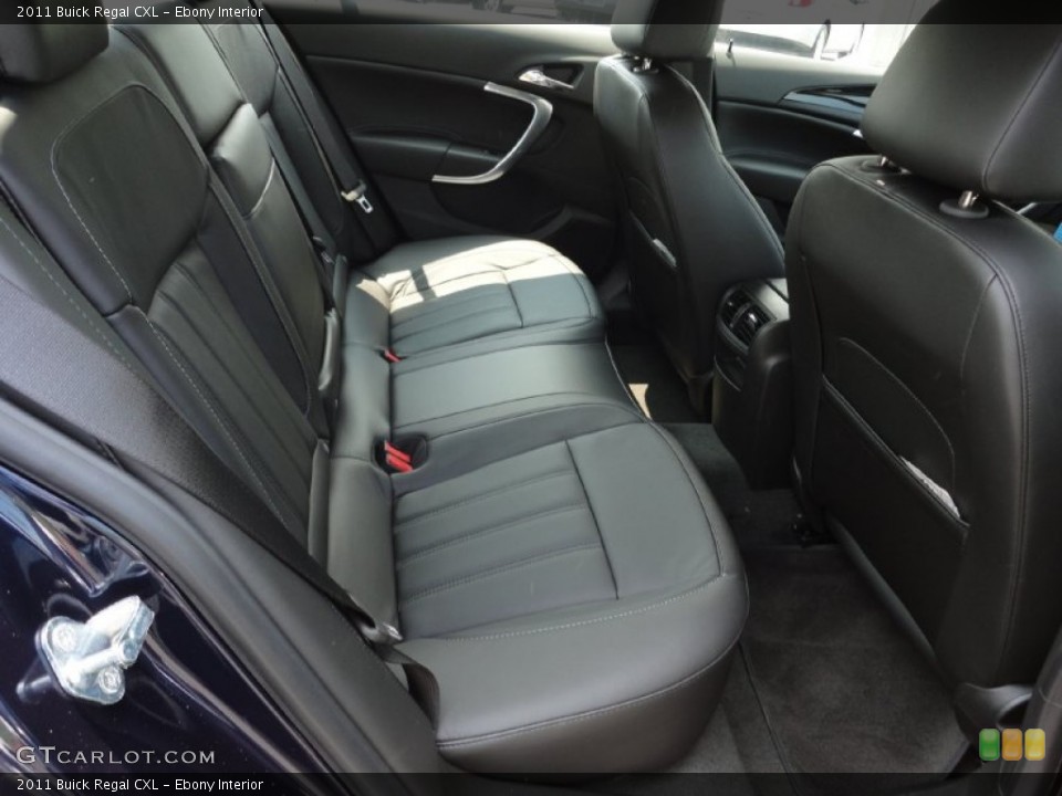 Ebony Interior Photo for the 2011 Buick Regal CXL #52632068