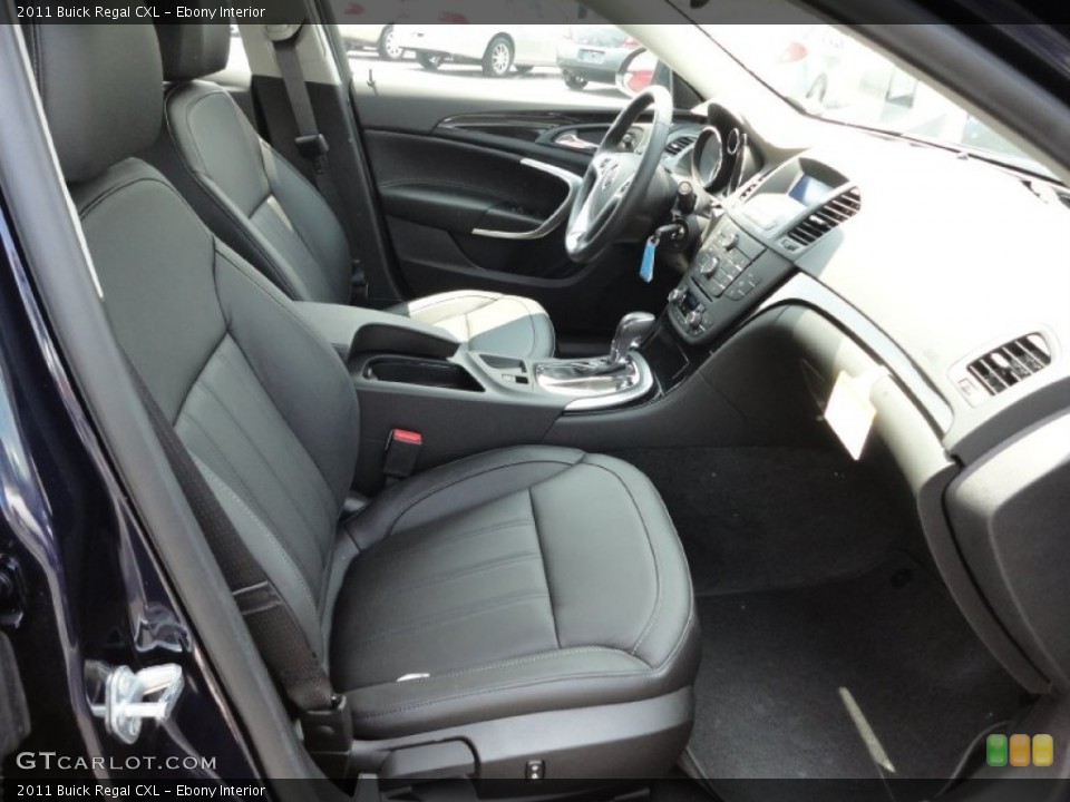Ebony Interior Photo for the 2011 Buick Regal CXL #52632080