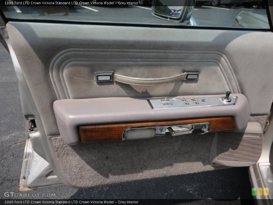 Grey Interior Door Panel for the 1990 Ford LTD Crown Victoria  #52632911
