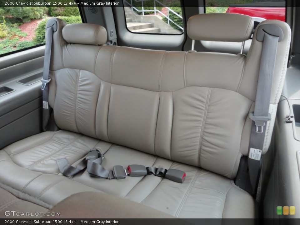 Medium Gray 2000 Chevrolet Suburban Interiors
