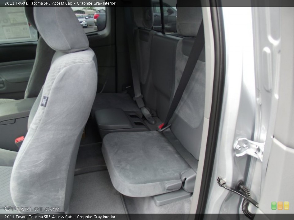 Graphite Gray Interior Photo for the 2011 Toyota Tacoma SR5 Access Cab #52633508