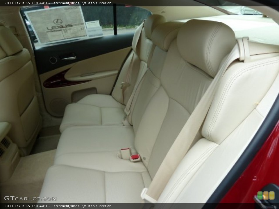 Parchment/Birds Eye Maple Interior Photo for the 2011 Lexus GS 350 AWD #52633829