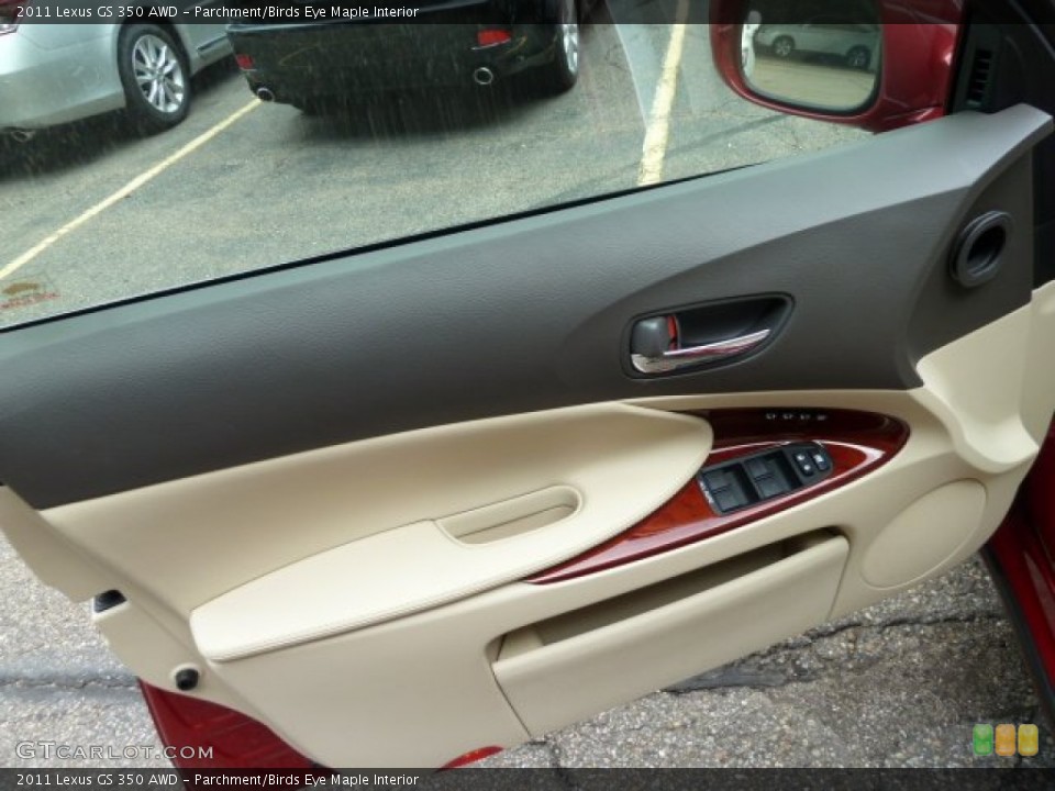 Parchment/Birds Eye Maple Interior Door Panel for the 2011 Lexus GS 350 AWD #52633856