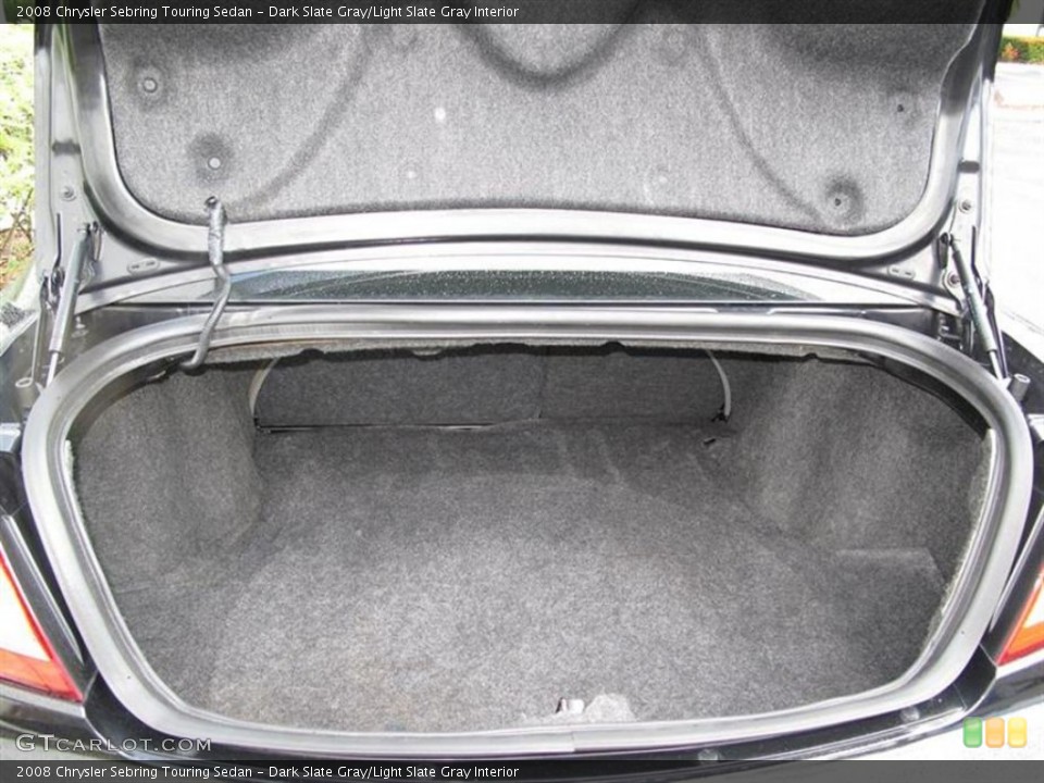 Dark Slate Gray/Light Slate Gray Interior Trunk for the 2008 Chrysler Sebring Touring Sedan #52633910
