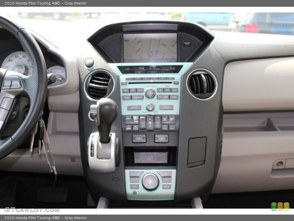 Gray Interior Controls for the 2010 Honda Pilot Touring 4WD #52636112