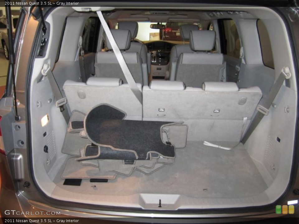 Gray Interior Trunk for the 2011 Nissan Quest 3.5 SL #52636805