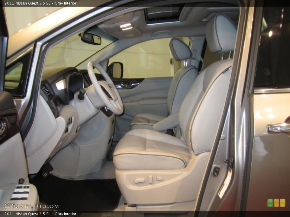 Gray Interior Photo for the 2011 Nissan Quest 3.5 SL #52636943