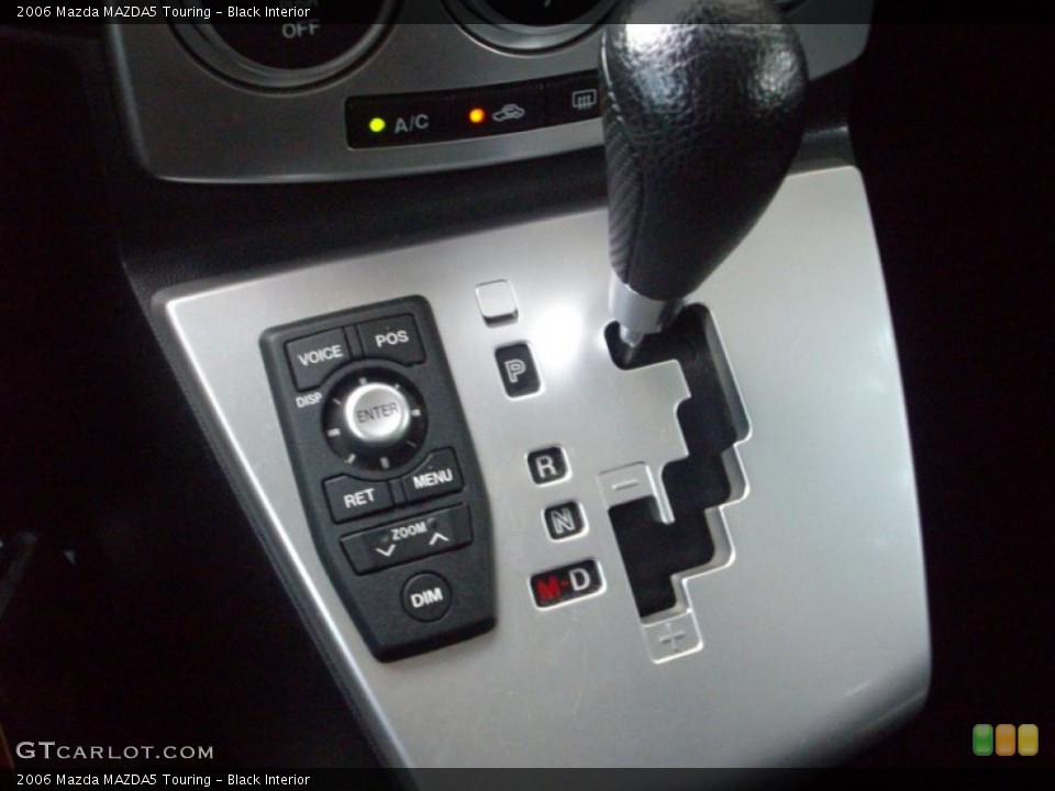 Black Interior Transmission for the 2006 Mazda MAZDA5 Touring #52637255