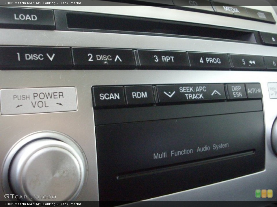 Black Interior Controls for the 2006 Mazda MAZDA5 Touring #52637351