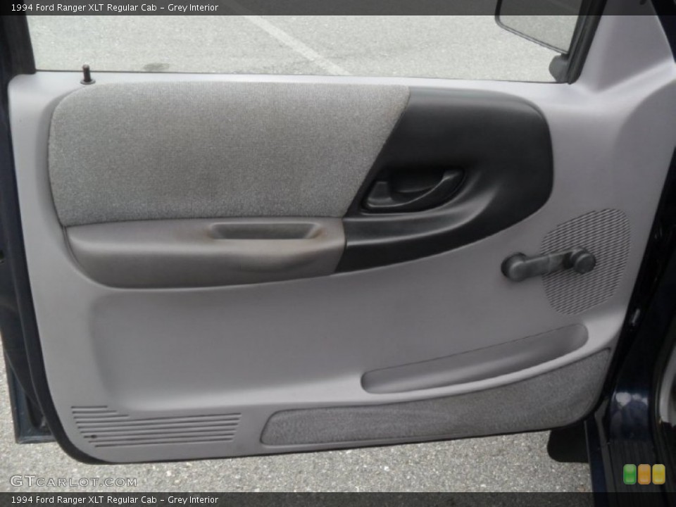 Grey Interior Door Panel for the 1994 Ford Ranger XLT Regular Cab #52637675