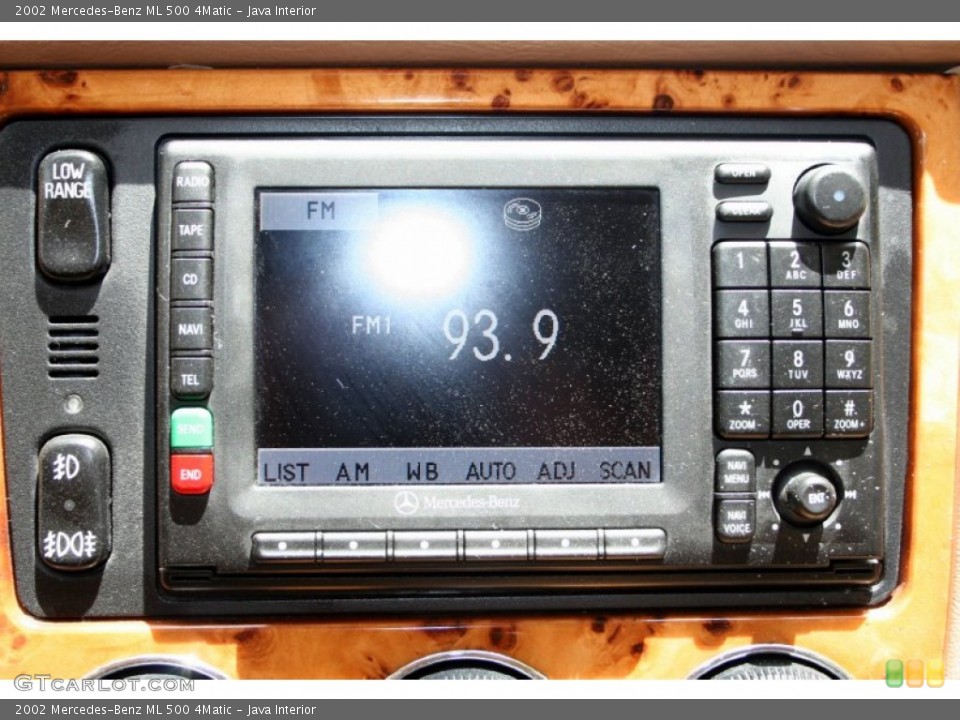Java Interior Controls for the 2002 Mercedes-Benz ML 500 4Matic #52642640