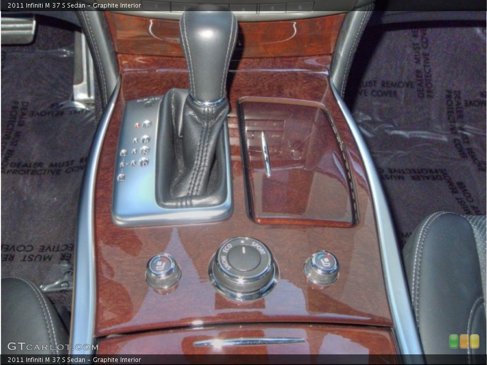 Graphite Interior Transmission for the 2011 Infiniti M 37 S Sedan #52644446