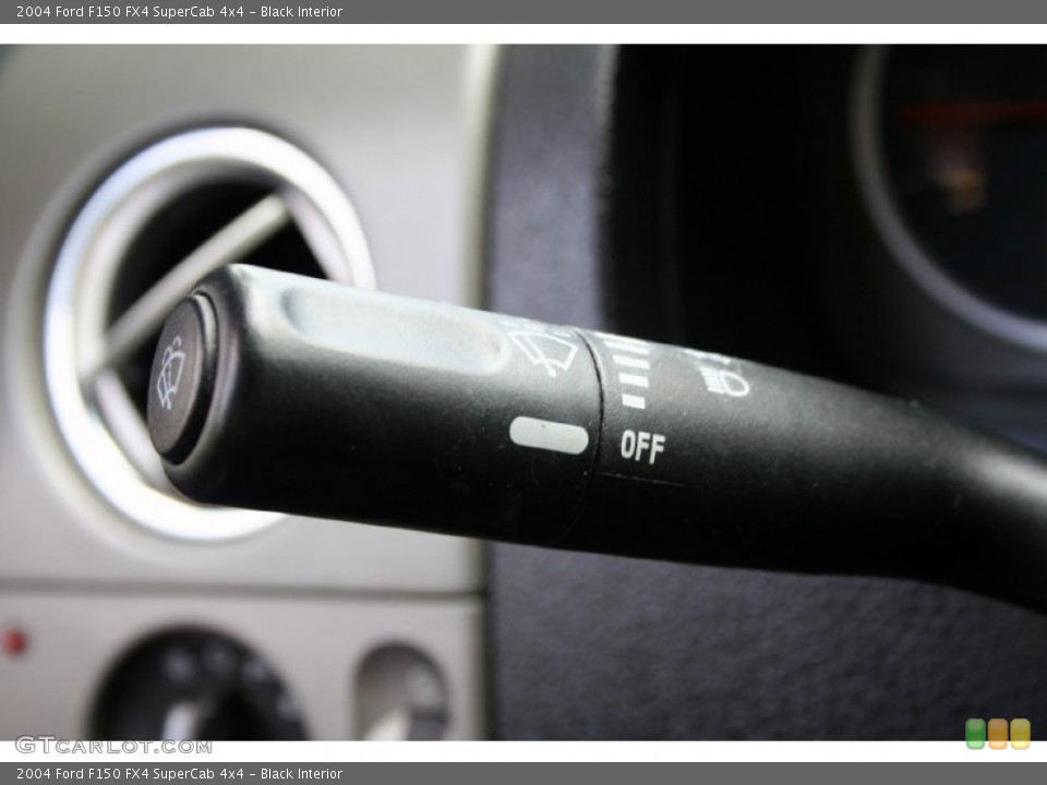 Black Interior Controls for the 2004 Ford F150 FX4 SuperCab 4x4 #52645481