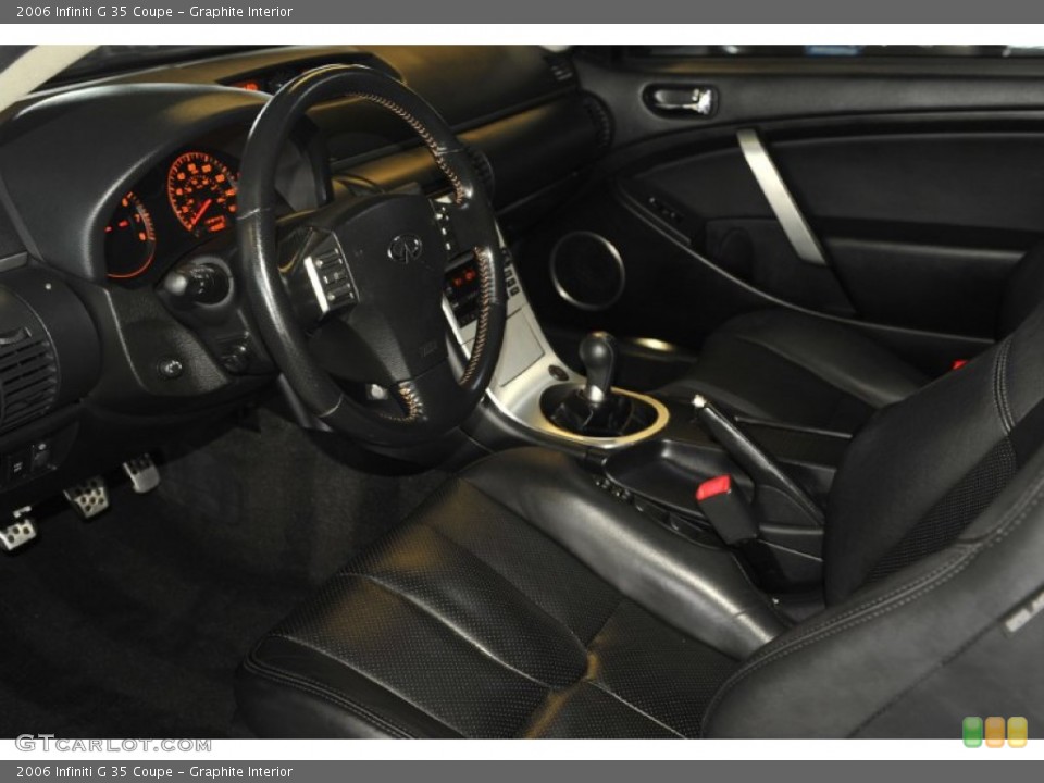 Graphite Interior Photo for the 2006 Infiniti G 35 Coupe #52645550