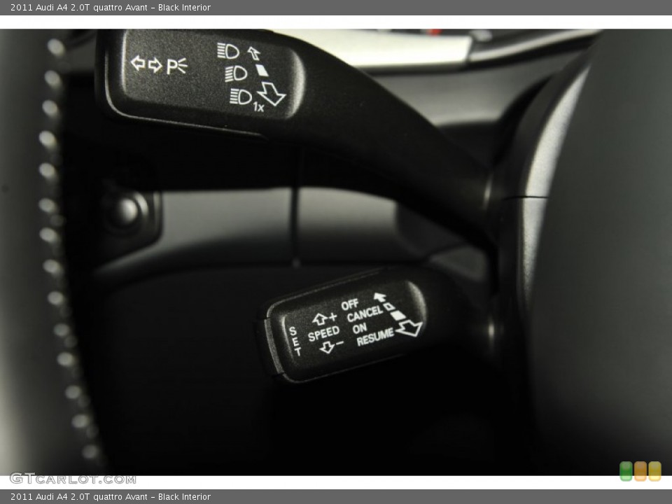 Black Interior Controls for the 2011 Audi A4 2.0T quattro Avant #52646453