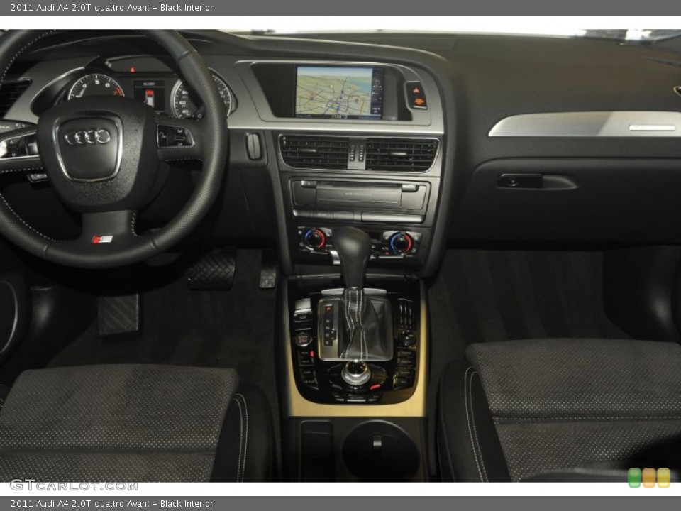 Black Interior Dashboard for the 2011 Audi A4 2.0T quattro Avant #52646585