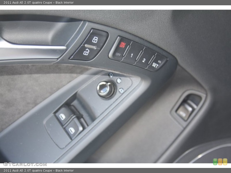 Black Interior Controls for the 2011 Audi A5 2.0T quattro Coupe #52650662