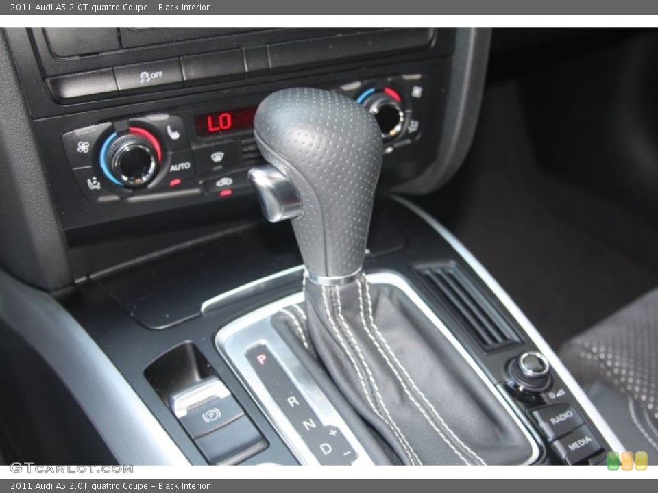 Black Interior Transmission for the 2011 Audi A5 2.0T quattro Coupe #52650722