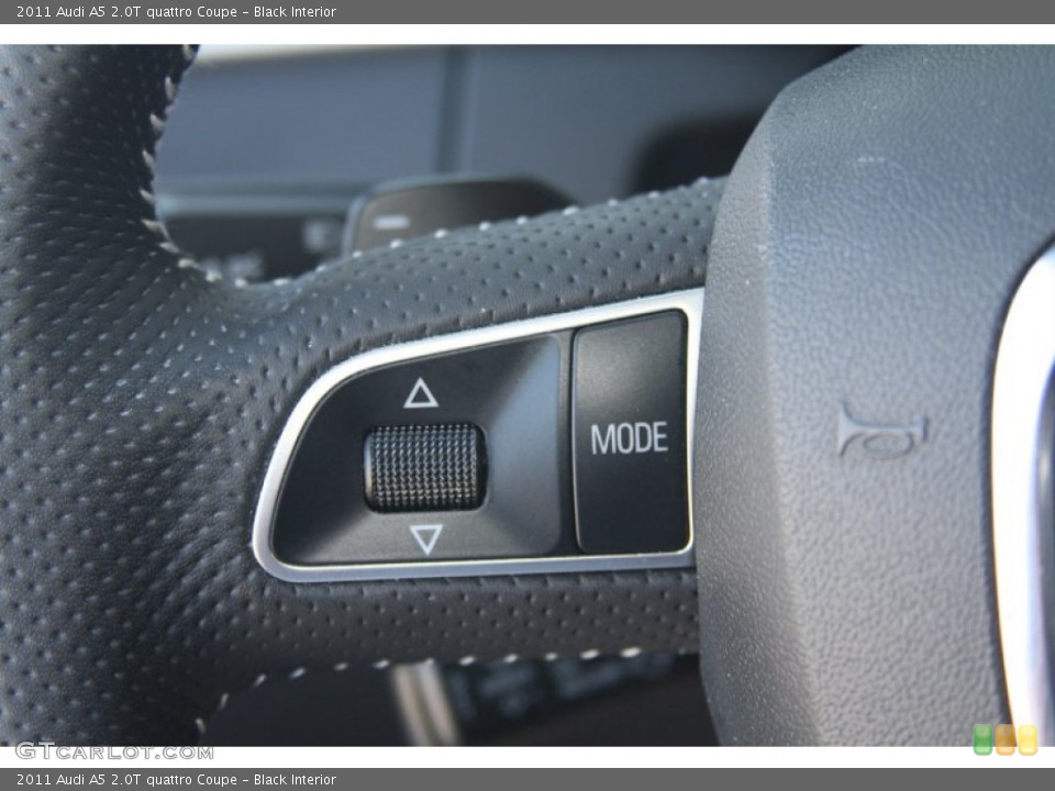 Black Interior Controls for the 2011 Audi A5 2.0T quattro Coupe #52650782