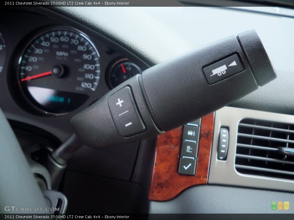 Ebony Interior Transmission for the 2011 Chevrolet Silverado 3500HD LTZ Crew Cab 4x4 #52651754