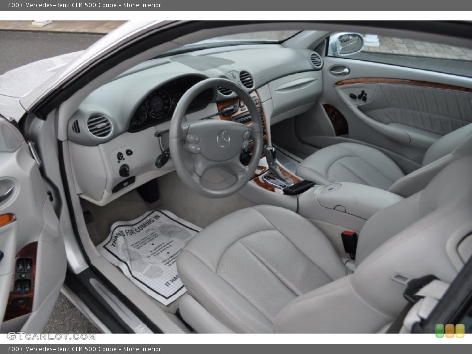 Stone Interior Photo for the 2003 Mercedes-Benz CLK 500 Coupe #52653302