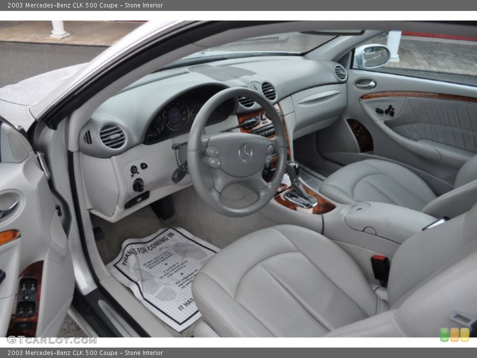 Stone Interior Photo for the 2003 Mercedes-Benz CLK 500 Coupe #52653323