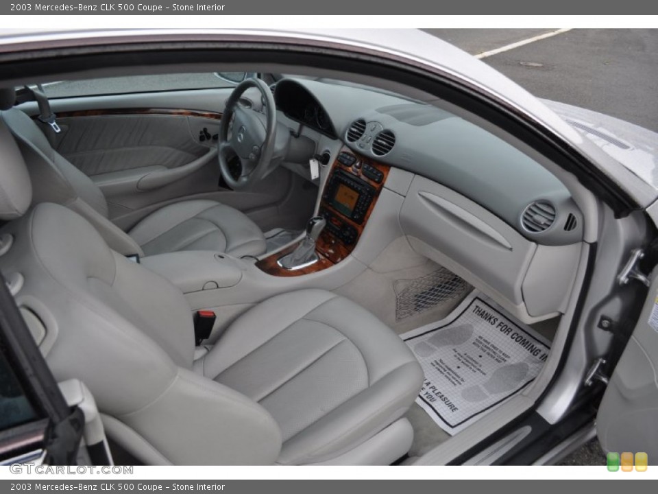 Stone Interior Photo for the 2003 Mercedes-Benz CLK 500 Coupe #52653341