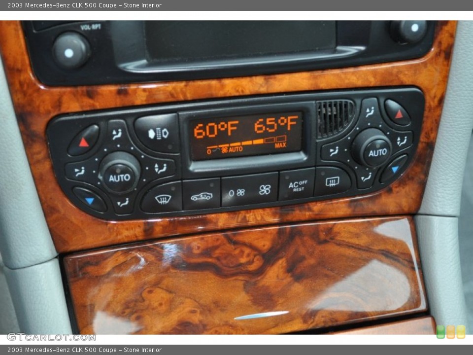 Stone Interior Controls for the 2003 Mercedes-Benz CLK 500 Coupe #52653416