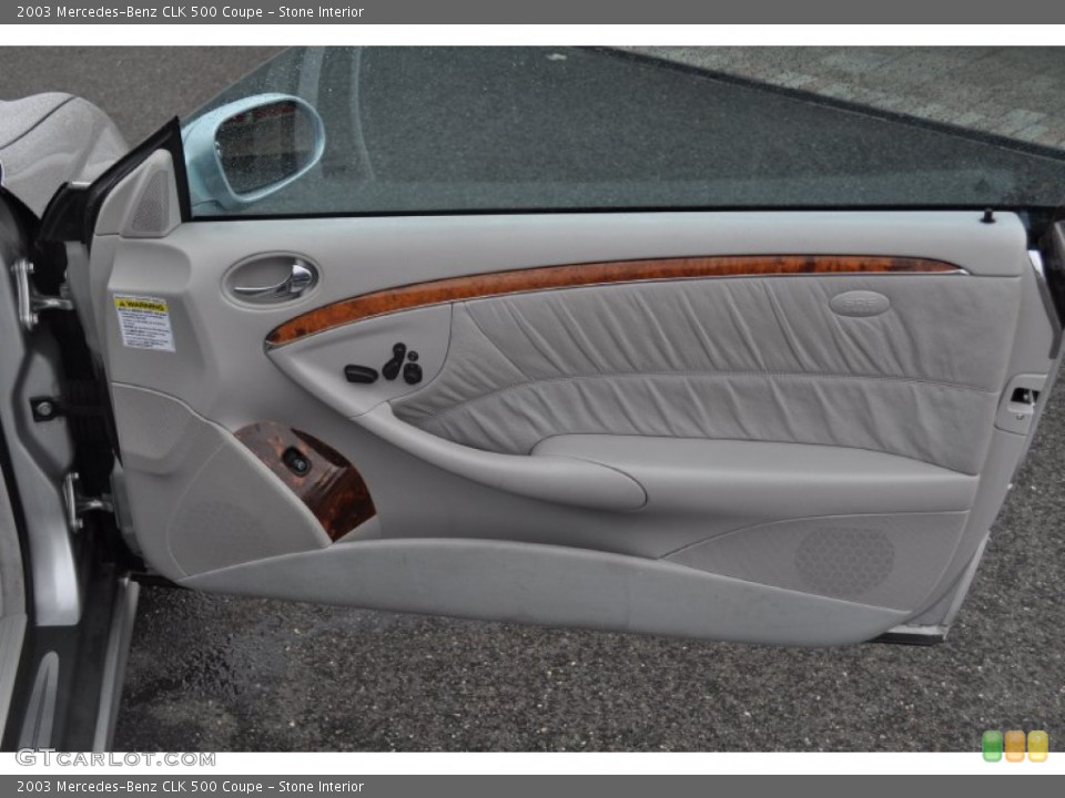 Stone Interior Door Panel for the 2003 Mercedes-Benz CLK 500 Coupe #52653482