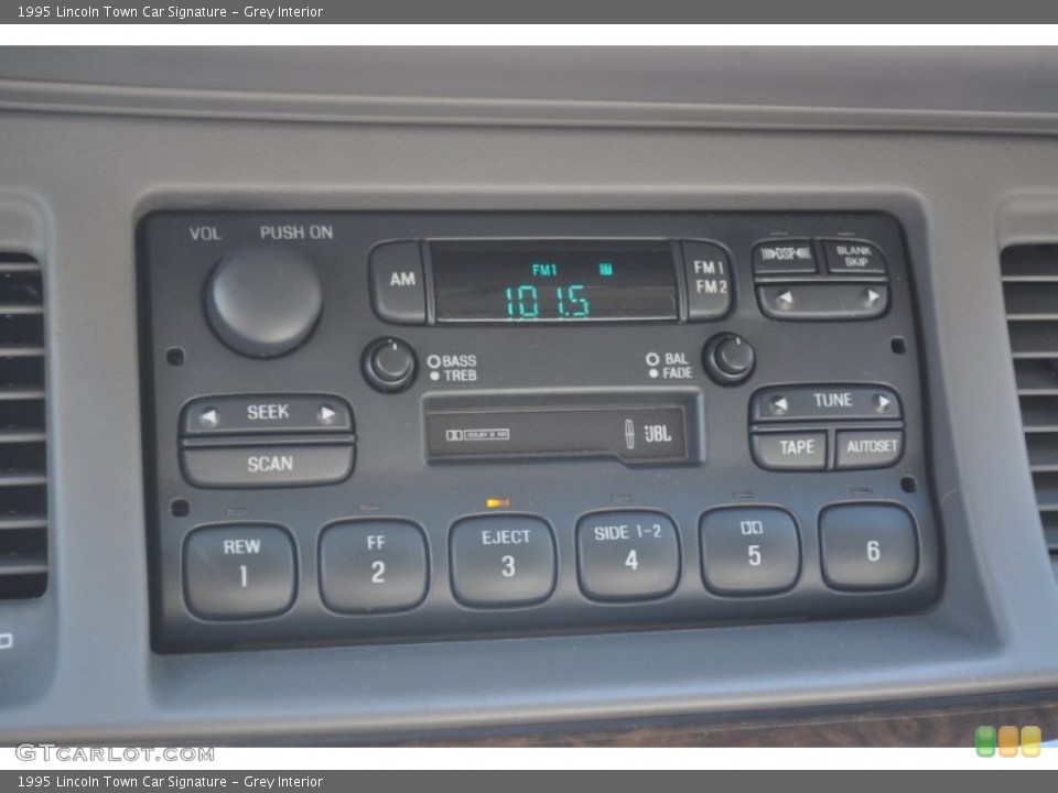 Grey Interior Controls for the 1995 Lincoln Town Car Signature #52654625