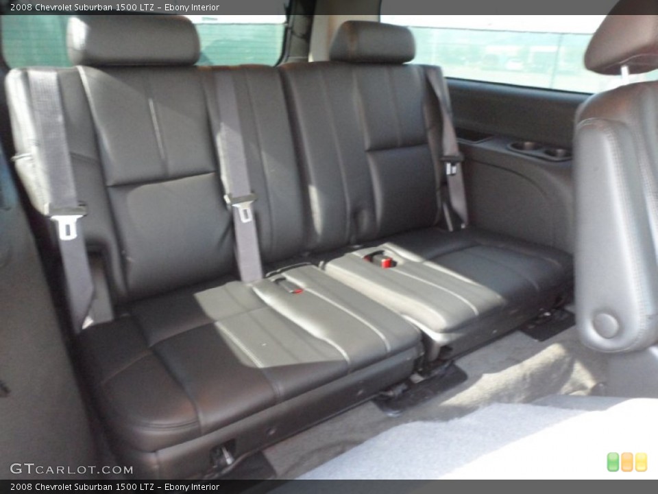 Ebony Interior Photo for the 2008 Chevrolet Suburban 1500 LTZ #52655558