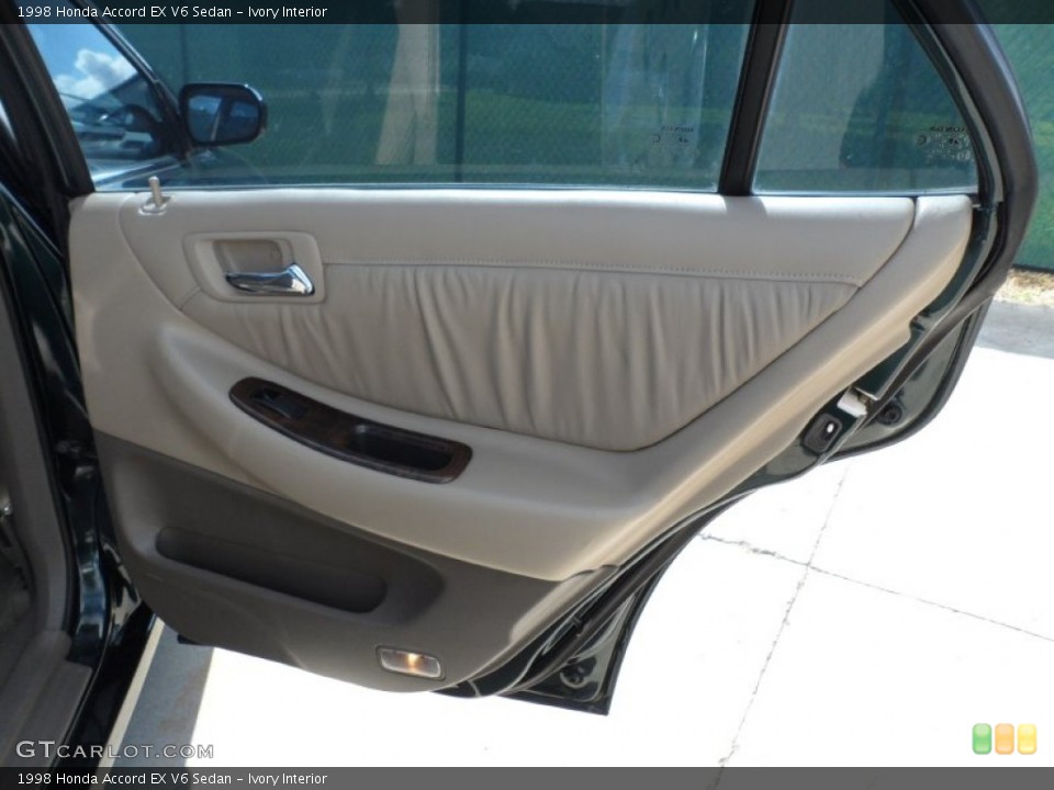 Ivory Interior Door Panel for the 1998 Honda Accord EX V6 Sedan #52656356