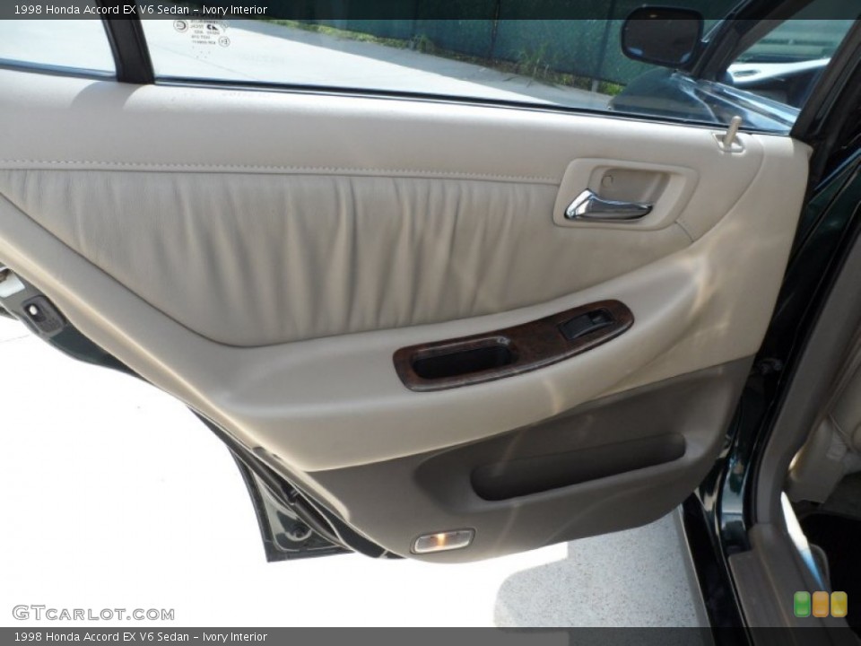 Ivory Interior Door Panel for the 1998 Honda Accord EX V6 Sedan #52656365