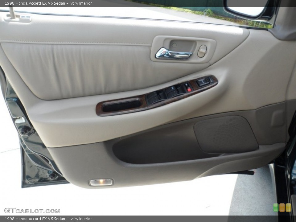 Ivory Interior Door Panel for the 1998 Honda Accord EX V6 Sedan #52656380