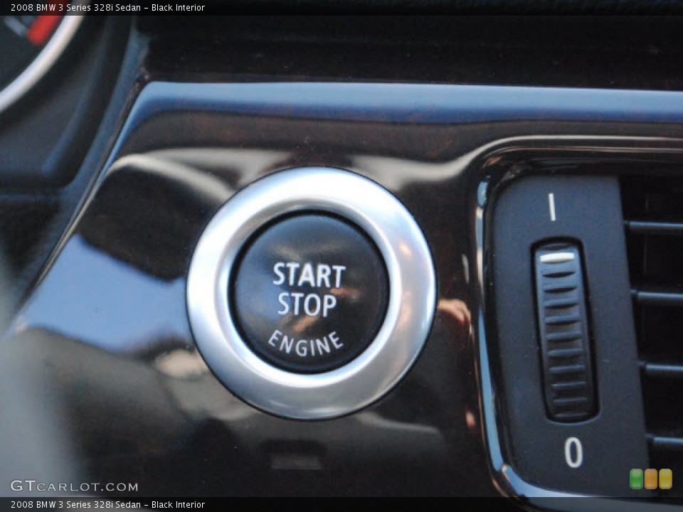 Black Interior Controls for the 2008 BMW 3 Series 328i Sedan #52657979