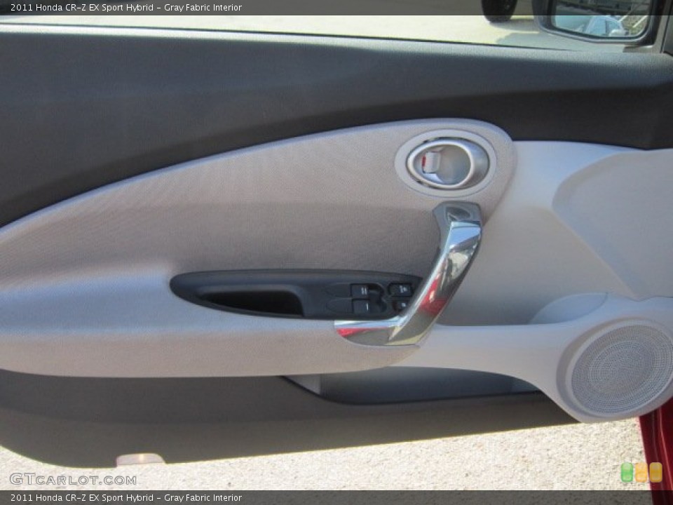 Gray Fabric Interior Door Panel for the 2011 Honda CR-Z EX Sport Hybrid #52659993