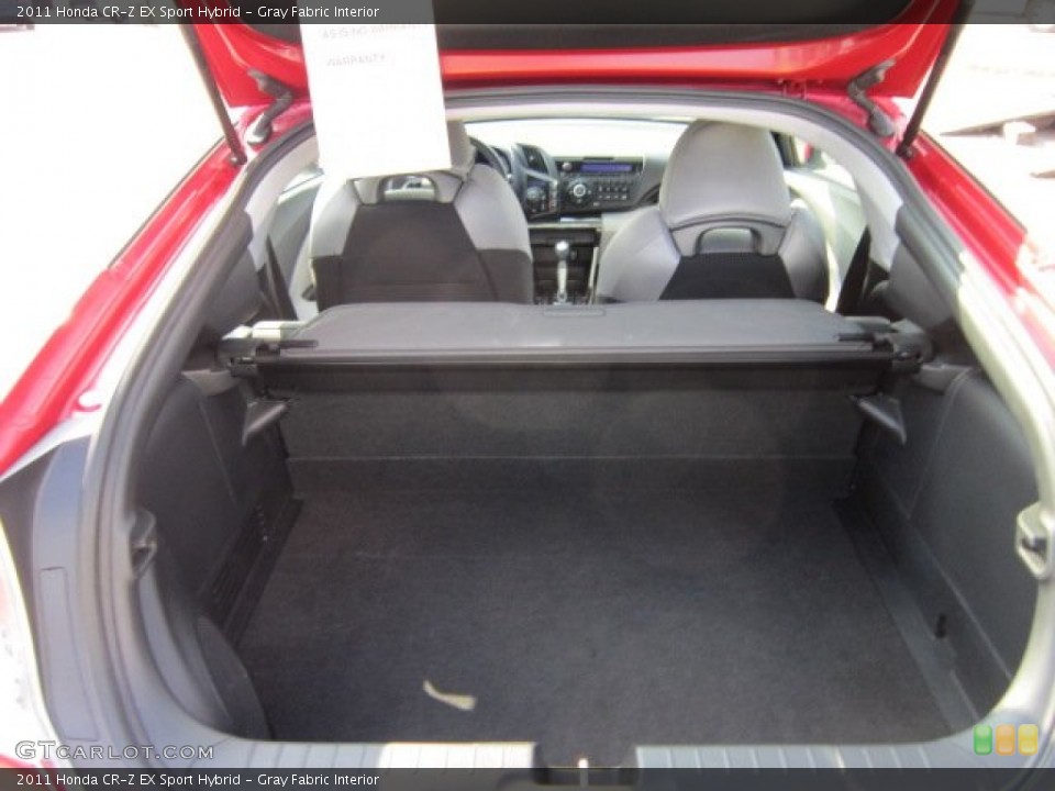 Gray Fabric Interior Trunk for the 2011 Honda CR-Z EX Sport Hybrid #52660035