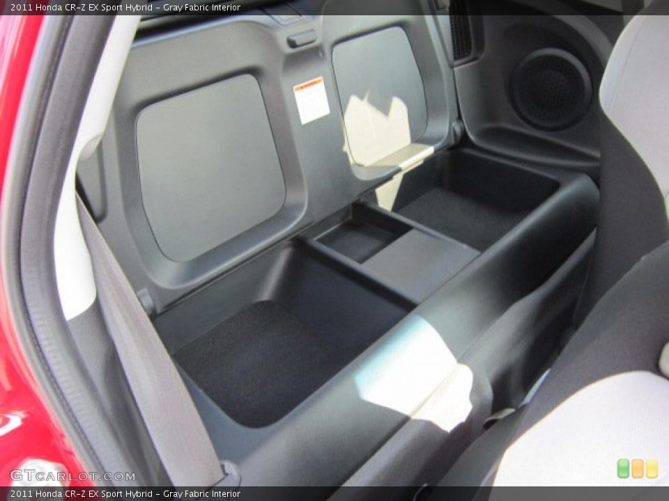 Gray Fabric Interior Photo for the 2011 Honda CR-Z EX Sport Hybrid #52660068