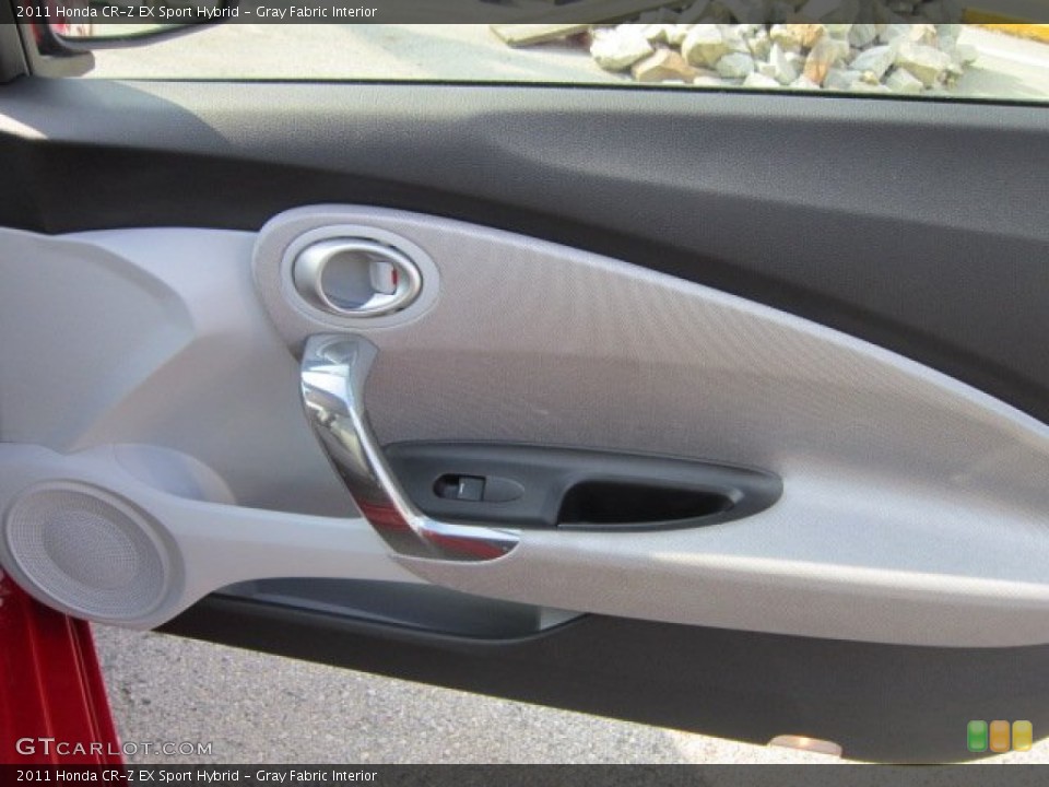 Gray Fabric Interior Door Panel for the 2011 Honda CR-Z EX Sport Hybrid #52660098